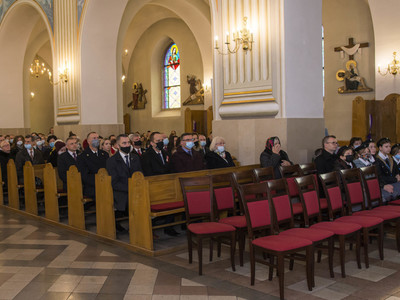 Uroczystości 103 Rocznicy Odzyskania Niepodległości w Kościele pw. Podwyższenia  Świętego Krzyża w Pysznicy.