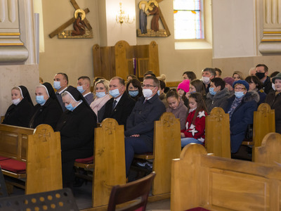 Uroczystości 103 Rocznicy Odzyskania Niepodległości w Kościele pw. Podwyższenia  Świętego Krzyża w Pysznicy.