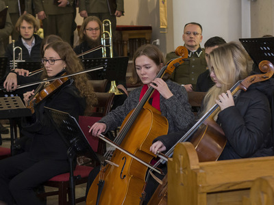 Uroczystości 103 Rocznicy Odzyskania Niepodległości w Kościele pw. Podwyższenia  Świętego Krzyża w Pysznicy - koncert "NIE GRAŁY IM SURMY".