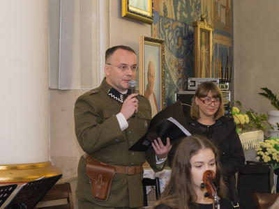 Uroczystości 103 Rocznicy Odzyskania Niepodległości w Kościele pw. Podwyższenia  Świętego Krzyża w Pysznicy - koncert "NIE GRAŁY IM SURMY".