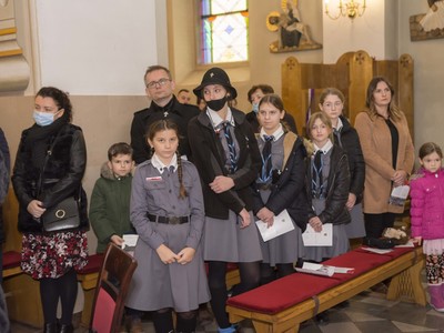 Uroczystości 103 Rocznicy Odzyskania Niepodległości w Kościele pw. Podwyższenia  Świętego Krzyża w Pysznicy - koncert "NIE GRAŁY IM SURMY".