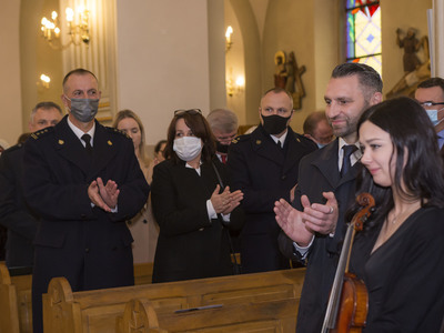 Uroczystości 103 Rocznicy Odzyskania Niepodległości w Kościele pw. Podwyższenia  Świętego Krzyża w Pysznicy - koncert "NIE GRAŁY IM SURMY".