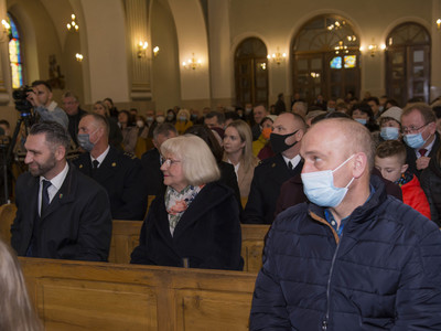 Uroczystości 103 Rocznicy Odzyskania Niepodległości w Kościele pw. Podwyższenia  Świętego Krzyża w Pysznicy - koncert "NIE GRAŁY IM SURMY".