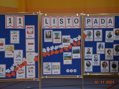 Uroczystości 11 listopada w PSP im. Kard. Stefana Wyszyńskiego w Kłyżowie