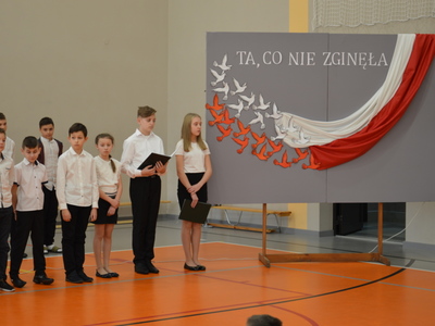 Uroczystości 11 listopada w PSP im. Armii Krajowej w Jastkowicach