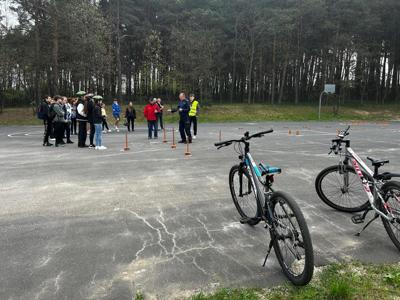 Plac manewrowy szkoły w Kłyżowie