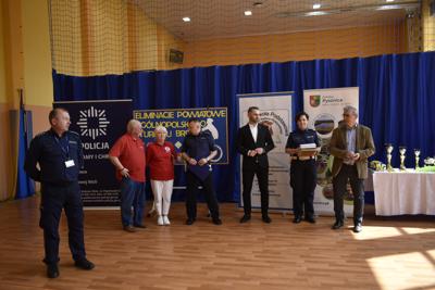 podczas eliminacji Ogólnopolskiego Turnieju Bezpieczeństwa w Ruchu Drogowym