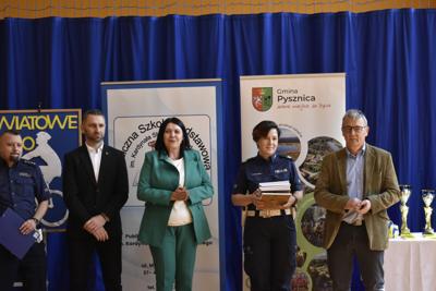 podczas eliminacji Ogólnopolskiego Turnieju Bezpieczeństwa w Ruchu Drogowym