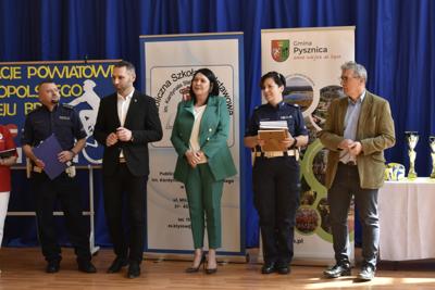 podczas eliminacji Ogólnopolskiego Turnieju Bezpieczeństwa w Ruchu Drogowym