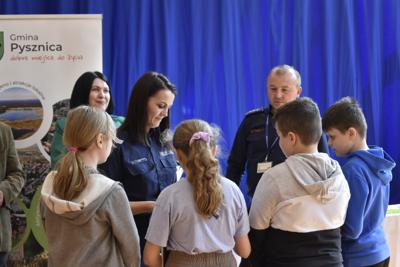 Wręczenie nagród podczas eliminacji Ogólnopolskiego Turnieju Bezpieczeństwa w Ruchu Drogowym