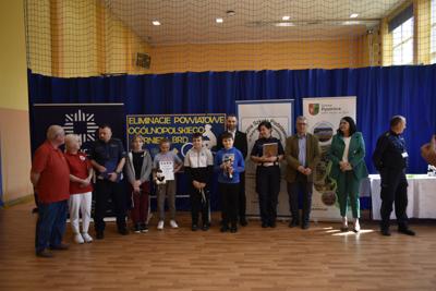 Wręczenie nagród podczas eliminacji Ogólnopolskiego Turnieju Bezpieczeństwa w Ruchu Drogowym