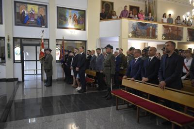 Uroczyste obchody uczczenia 85. rocznicy śmierci kaprala Franciszka Dziuby w Jastkowicach