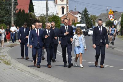Uroczyste obchody uczczenia 85. rocznicy śmierci kaprala Franciszka Dziuby w Jastkowicach