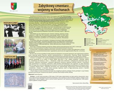 Zabytkowy cmentarz wojenny w Kochanach