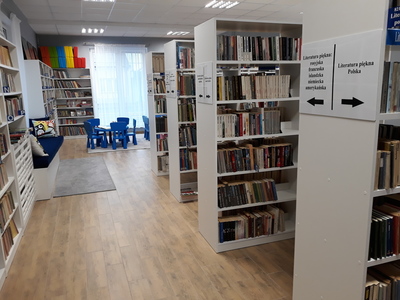Gminna Biblioteka Publiczna w Pysznicy - wnętrze