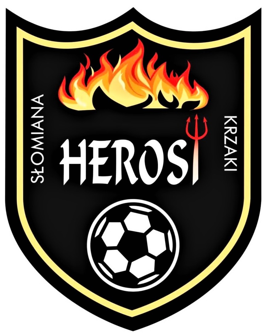 Herb Ludowego Zespołu Sportowego "Herosi" Krzaki - Słomiana