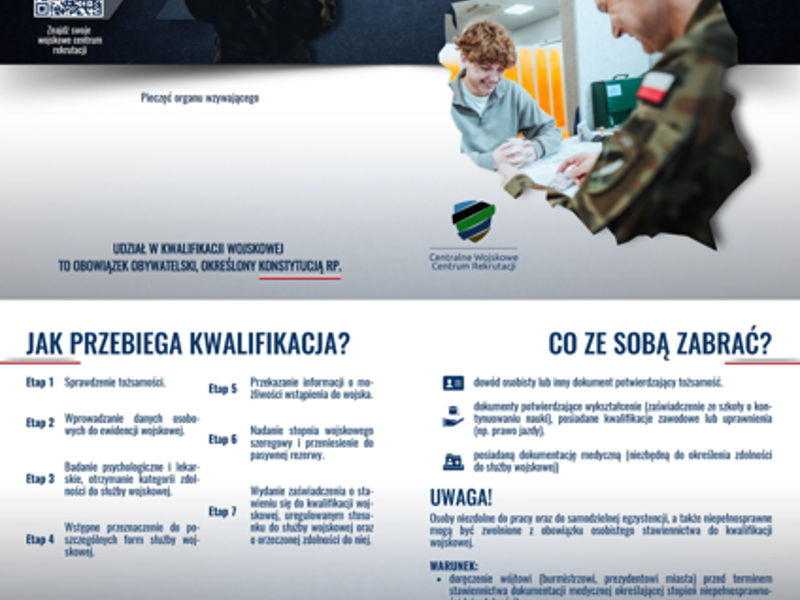 ulotka informująca