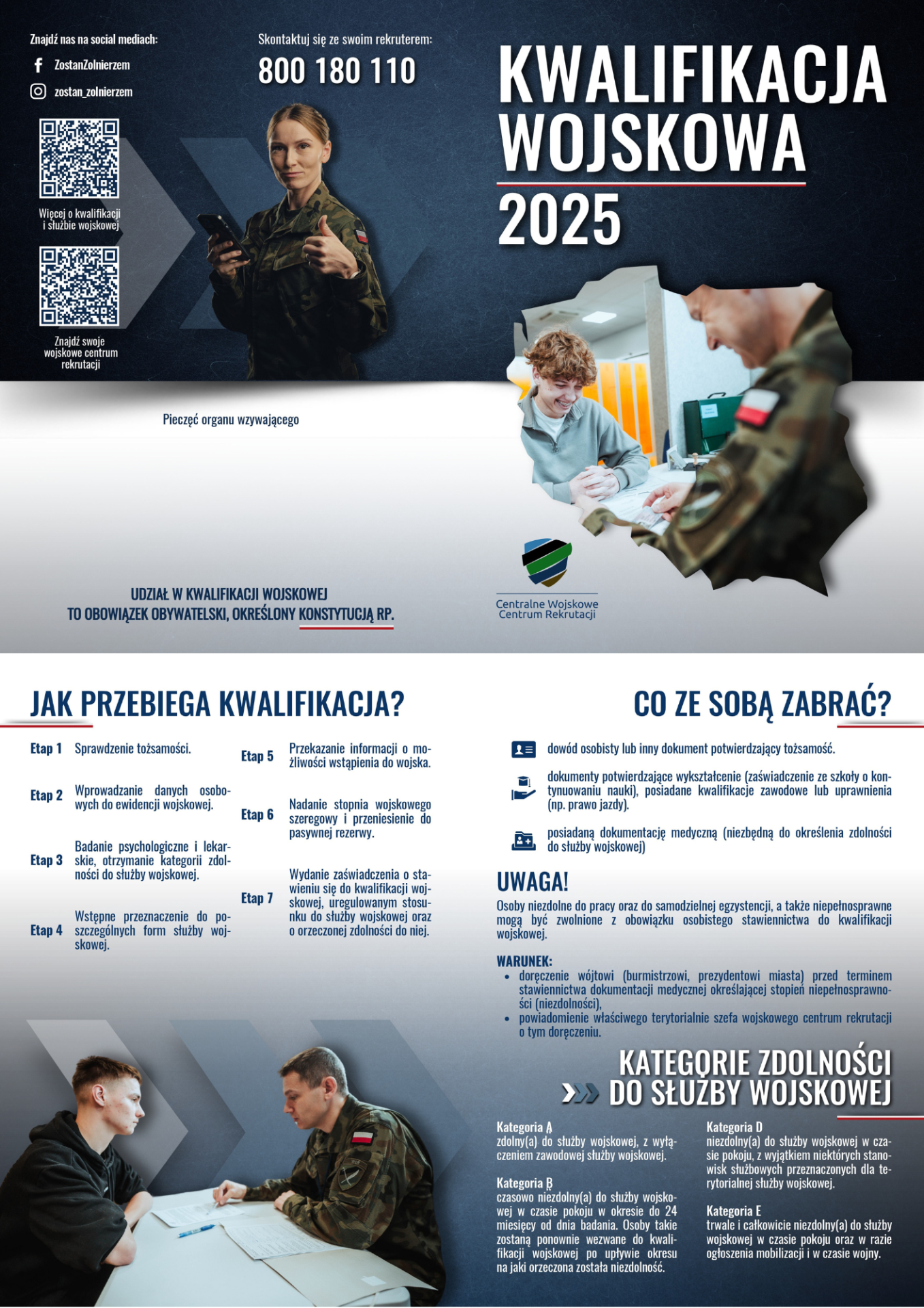 ulotka informująca 
