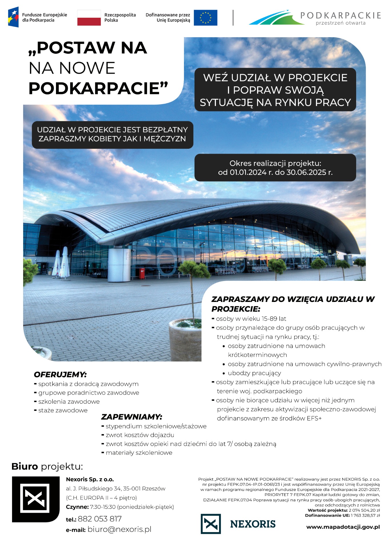 Ulotka postaw na Podkarpacie