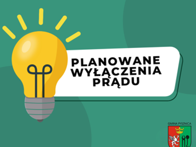 Grafika przerwa w dostawie prądu