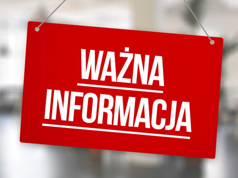 grafika ważna informacja