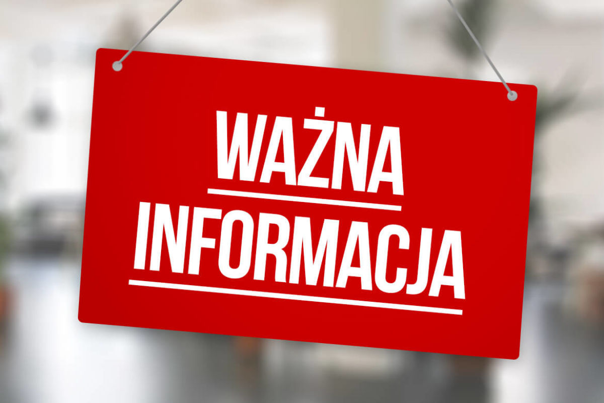 grafika ważna informacja