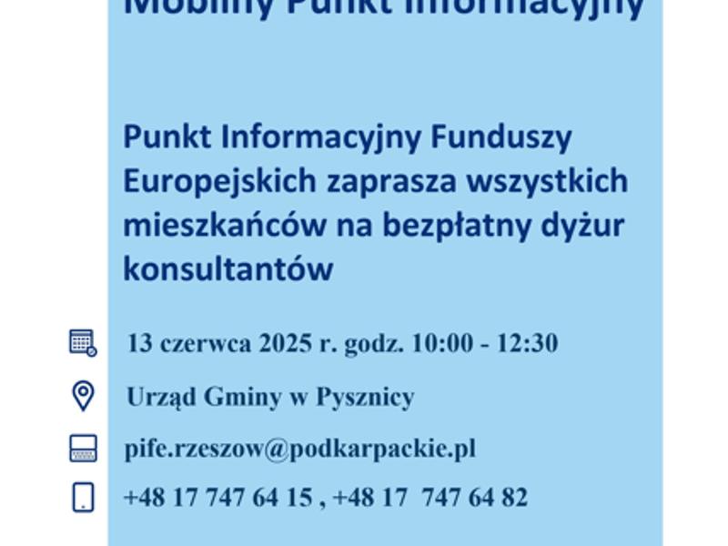Plakat z zaproszeniem na spotkanie