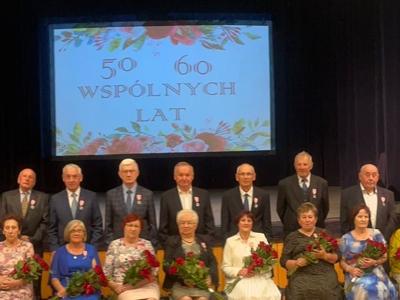 Jubileusz 50-lecia i 60-lecia zawarcia związku małżeńskiego 