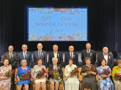 Jubileusz 50-lecia i 60-lecia zawarcia związku małżeńskiego 