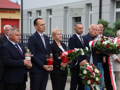 na zdjęciu przedstawiciele władz samorządowych gminy Pysznica wraz z gośćmi