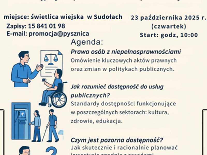 plakat szkolenia