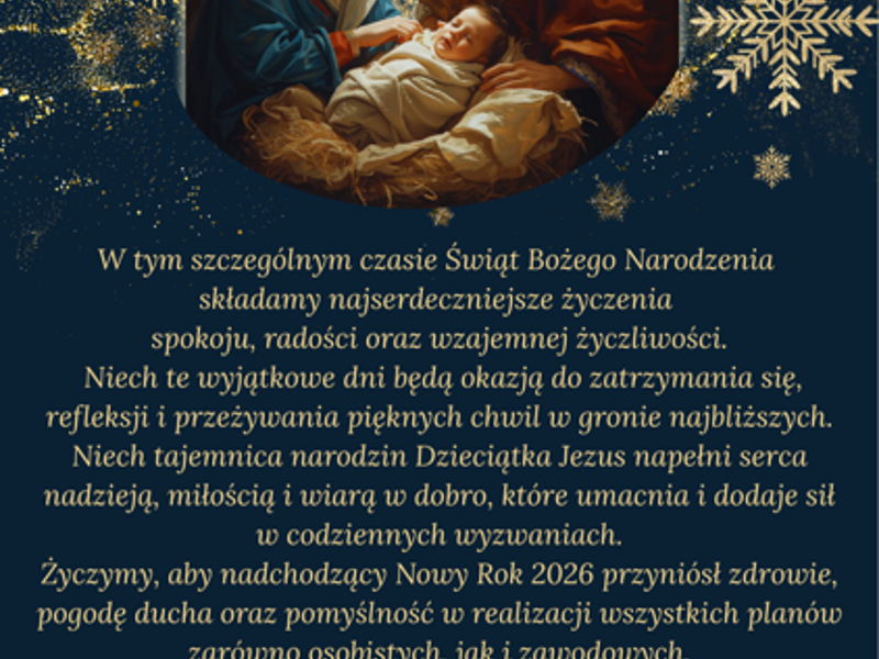 życzenia Boże Narodzenie 2026