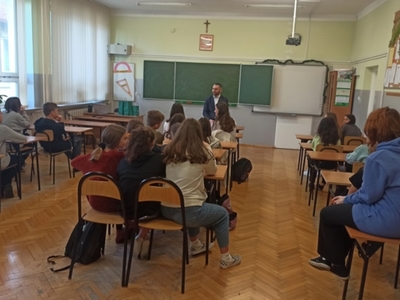 Wizyta wójta w PSP w Jastkowicach.