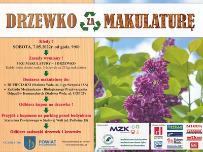 Akcja "Drzewko za makulaturę”