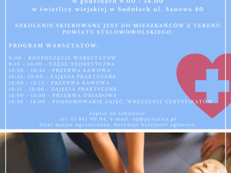 "Warsztaty pierwszej pomocy"