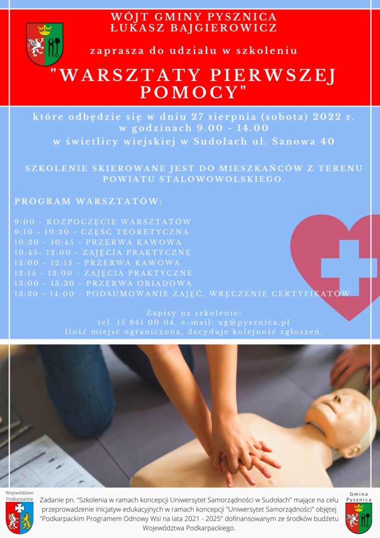 "Warsztaty pierwszej pomocy" 