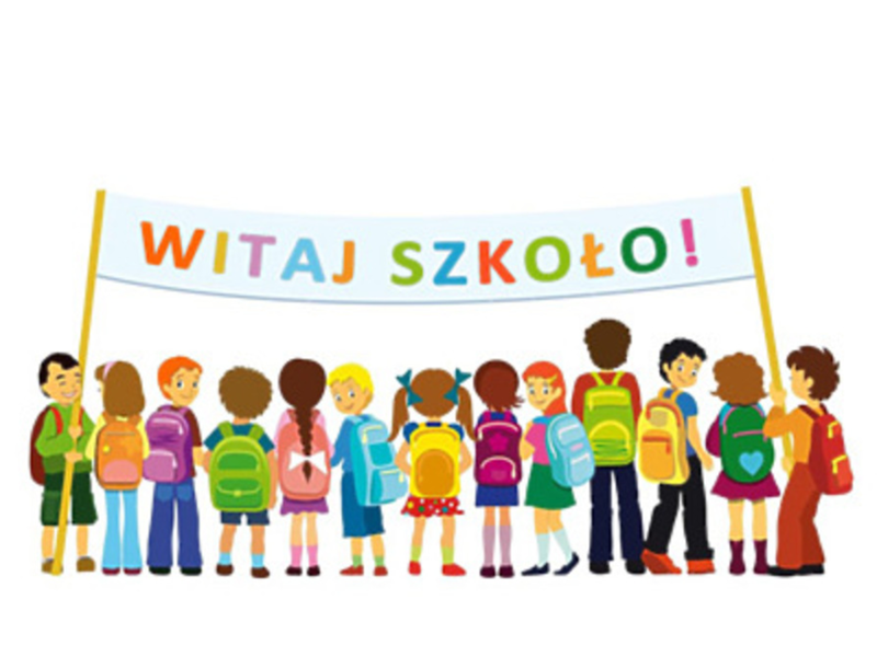 baner witaj szkoło