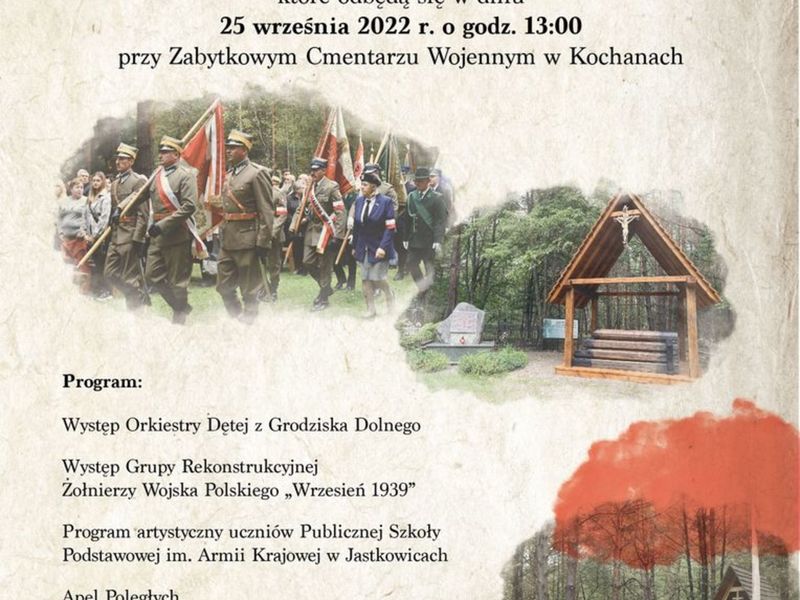Uroczystości związane z 80 rocznicą pacyfikacji wsi Kochany.