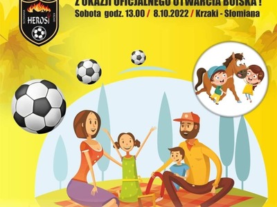 Jesienny Piknik na sportowo w Krzakach.