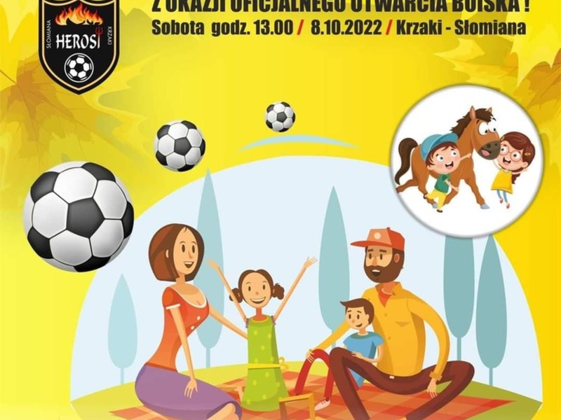 Jesienny Piknik na sportowo w Krzakach.