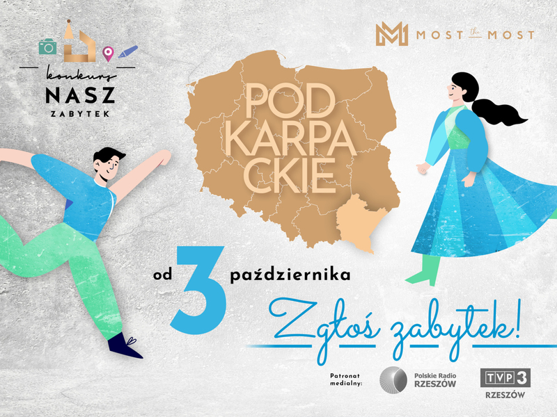 Konkurs Nasz Zabytek Fundacji Most the Most zawitał do województwa podkarpackiego.