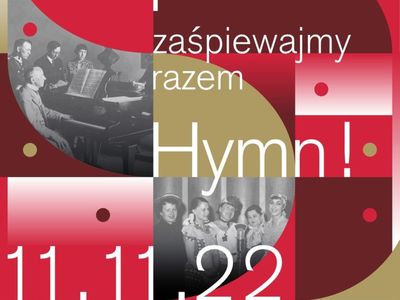 Plakat Niepodległa do hymnu