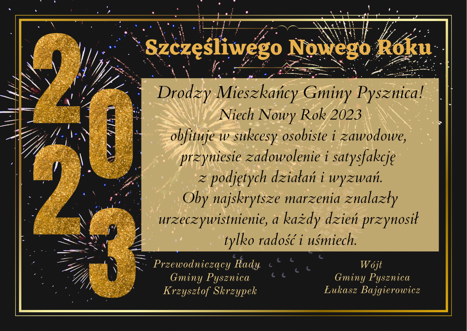 życzenia noworoczne