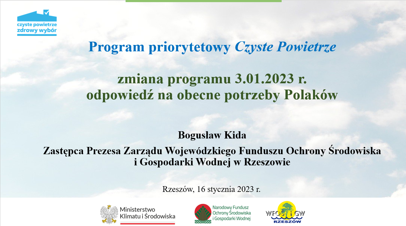 czyste powietrze