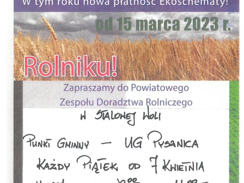 wypełnianie wniosków obszarowych
