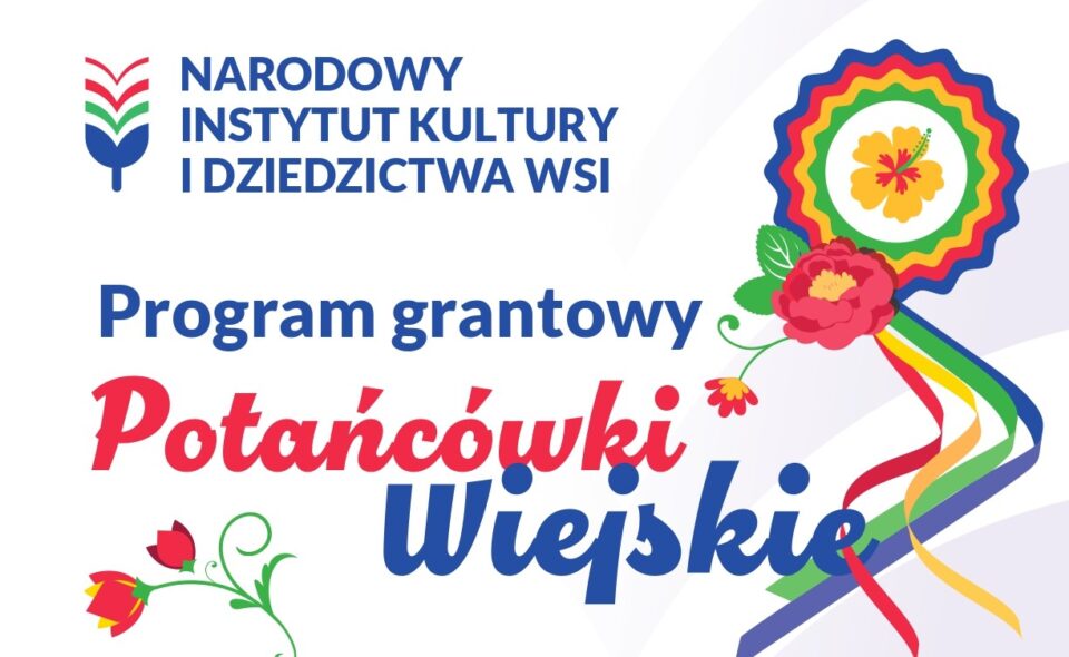 plakat projektu Potańcówki Wiejskie