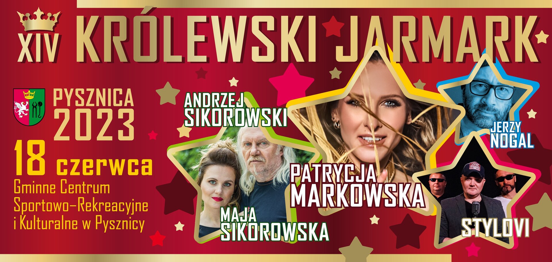 Plakat promujący XIV Jarmark Królewski
