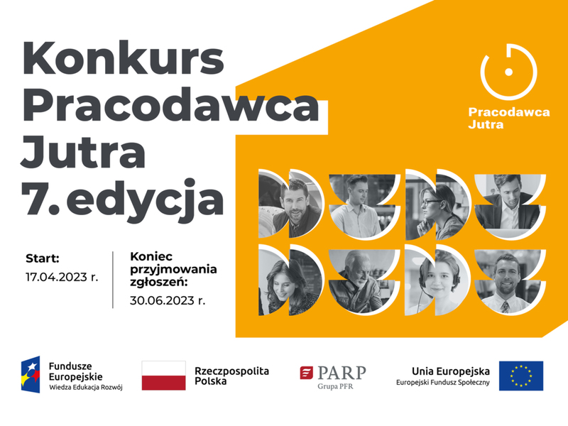 plakat konkursowy pracodawca jutro