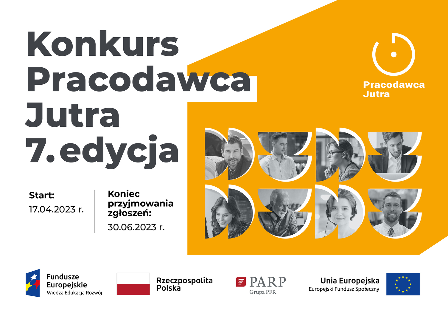 plakat konkursowy pracodawca jutro
