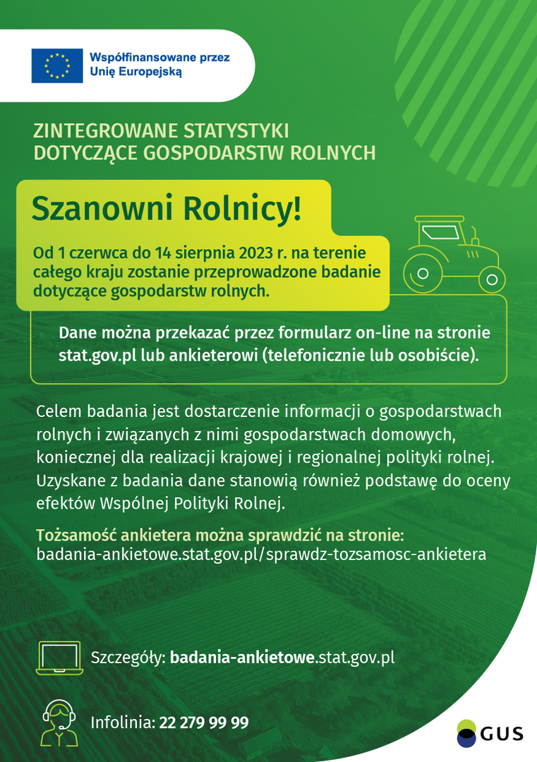 plakat informacyjny 